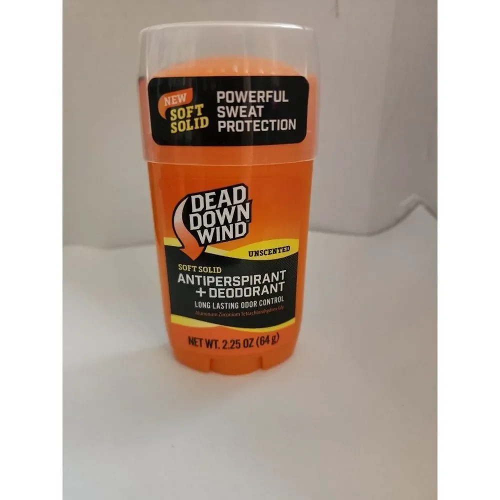 Dead Down Wind Odorless Odor Eliminating Antiperspirant Deodorant Soft Solid - Picture 3 of 7